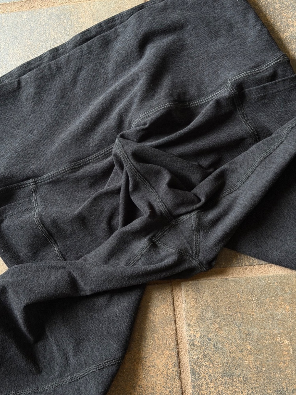 Beyond Yoga Spacedye Out Of Pocket High Waisted Leggings Darkest Night Large - Picture 11 of 16